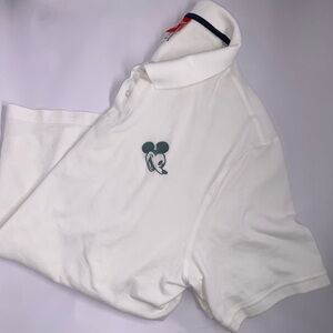 White Disney X Amazon Mens Polo XXL